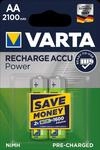 VAR R2U 2X2100 - NiMh Akku, AA (Mignon), 2100 mAh, 2er-Pack
