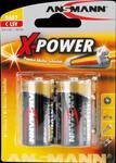 ANS 5015623 - XPOWER, Alkaline Batterie, C (Baby), 2er-Pack