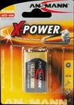 ANS 5015643 - XPOWER, Alkaline Batterie, 9-V-Block, 1er-Pack