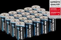 ANS AL20 BABY - Alkaline Batterie, C (Baby), 20er-Pack