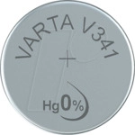 VAR 341 - Silberoxid-Knopfzelle, V 341, 15 mAh, 7,9 x 1,5 mm