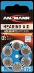 ANS 5013253 - H&ouml;rger&auml;tebatterie, Zink-Luft, 11,60x5,40 mm, Aid 675, 6er-Pack