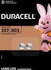 DURA SR442 - Silberoxid-Knopfzelle, 303/357, SR44, 1,5 V, 2er-Pack