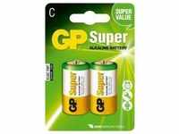 GP-BATTERIES GPPCA14AS099, GP-BATTERIES GP S2S C - Super, Alkaline Batterie, C