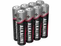 ANS 5015360 - Red, Alkalinebatterie, AAA (Micro), 8er-Pack
