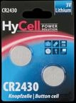 HC 2XCR2430 - Lithium-Knopfzelle, 3 V, 300 mAh, 24,5x3 mm, 2er-Pack