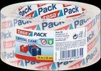 TESA 57807 - tesapack&reg; Paketband, kristall-klar, 66 m x 50 mm