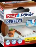 TESA 56341 BR - Gewebeband tesa extra Power&reg; Perfect, 2,75 m x 19 mm, braun