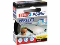 TESA 56341 SW - Gewebeband tesa extra Power® Perfect, 2,75 m x 19 mm, schwarz