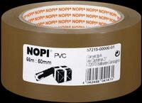 NOPI 57215 - Packband, gepr&auml;gt, PVC, braun