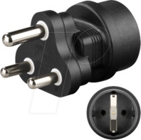 TRA SK ZA - Travel Adapter S&uuml;dafrika Stecker/Schutzk.Bu