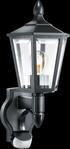 STEINEL 617813 - Wandleuchte, L15, schwarz, E27