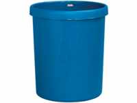 HELIT H61062-34 - Papierkorb 45 Liter, blau