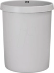 HELIT H61062-82 - Papierkorb 45 Liter, lichtgrau