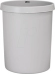 HELIT H61061-82 - Papierkorb 30 Liter, lichtgrau