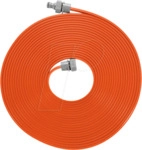 GARDENA 00995-20 - Schlauch-Regner, orange, komplett mit Armaturen, L&auml;nge 7,5 m