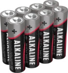 ANS 5015280 - Red, Alkalinebatterie, AA (Mignon), 8er-Pack