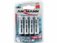 ANS 1512-0002 - Lithium Batterie, 3000 mAh, AA (Mignon), 4er-Pack