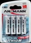 ANS 1512-0002 - Lithium Batterie, 3000 mAh, AA (Mignon), 4er-Pack