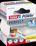 TESA 56343 WS - Gewebeband tesa extra Power&reg; Perfect, 2,75 m x 38 mm, wei&szlig;