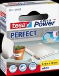 TESA 56341 WS - Gewebeband tesa extra Power&reg; Perfect, 2,75 m x 19 mm, wei&szlig;