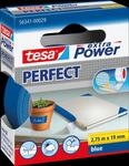 TESA 56341 BL - Gewebeband tesa extra Power&reg; Perfect, 2,75 m x 19 mm, blau