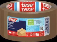 TESA 58154 - tesapack&reg; STRONG RECYCLED, 66 m x 50 mm, braun