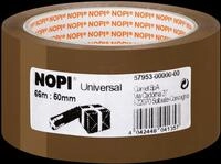 NOPI 57953 - Packband, 66m x 50mm, braun
