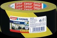 TESA 58130 - Klebeband tesa&reg; Signal Premium, 66 m x 50 mm, gelb/schwarz