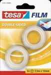 TESA 57911 - tesafilm&reg; doppelseitig, 7,5m x 12mm, 2 Rolle