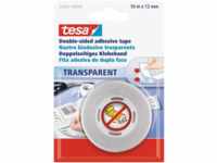 TESA 64621 - tesa® doppelseitiges Klebeband transparent 10 m : 12 mm