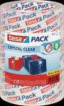 TESA 57831 - tesapack&reg; Paketband, kristall-klar, 66 m x 50 mm, 3 Rollen