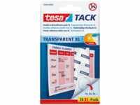 TESA 59404 - tesa® TACK doppelseitige XL Klebepads, 36 Stück
