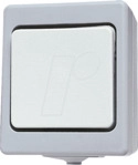 EL FR G WS - Aus-/Wechselsch., Feuchtr. IP44, mit L&auml;mpchen