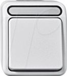 EL ME 31168019 - Aquastar, Aus- / Wechsel-Schalter, 1-polig, polarwei&szlig;