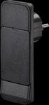 BACH 933.008 - Flachstecker Typ EF - CEE 7/7, schwarz