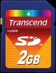 TS2GSDC - SD-Speicherkarte 2GB, Transcend