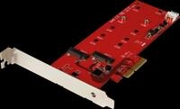 ST PEX2M2 - 2 Port M.2 SATA PCI Express Karte