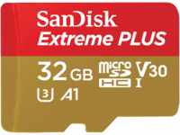 SDSQXBG032GGN6MA - MicroSDHC-Speicherkarte 32GB, SanDisk Extreme Plus