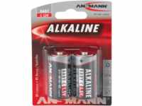 ANS 1513-0000 - Red, Alkaline Batterie, C (Baby), 2er-Pack