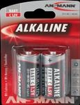 ANS 1513-0000 - Red, Alkaline Batterie, C (Baby), 2er-Pack
