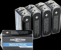ANS 1505-0002 - Lithium Zelle, 9-V-Block, 1100 mAh, 5er-Pack