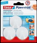 TESA 57577 - tesa&reg; Powerstrips&reg; Haken Rund, wei&szlig;