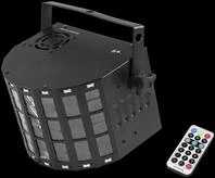 EURO 51918202 - LED-Lichteffekt, Strahleneffekt, 30 W, RGBW, DMX