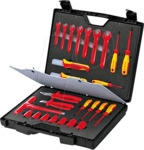 KN 98 99 12 - Werkzeugsatz, VDE, Werkzeugkoffer, Elektriker, 26-teilig