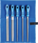 PFERD 11800541 - Werkstattfeilen-Set WR 5-tlg. in Rolltasche, 250mm, Hieb 1