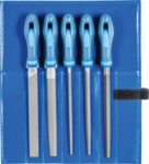 PFERD 11800533 - Werkstattfeilen-Set WR 5-tlg. in Rolltasche, 200mm, Hieb 3