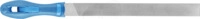 PFERD 11210257 - Werkstattfeile mit Heft, Flachstumpf, 250mm, Hieb 2