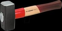 GEDO 620 H-1500 - F&auml;ustel ROTBAND-PLUS, 1500 g, Holzgriff