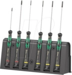WERA 05118152001 - Schraubendrehersatz Kraftform Micro, gemischt, 7-teilig